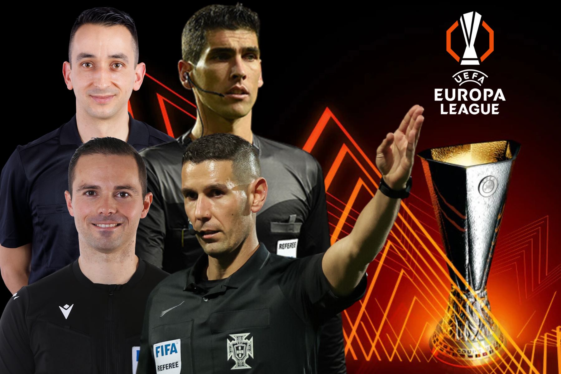 Nomeação Internacional com 4 Árbitros da AF Leiria